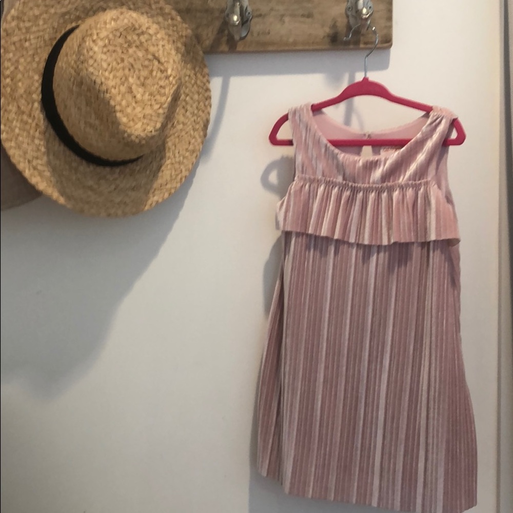 Toddler Pink Sleeveless Dress